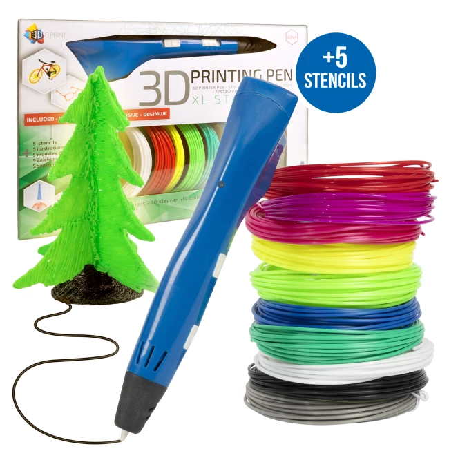 3D Stift Anfängerpaket - Blau
