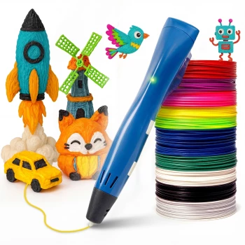 3D Stift Anfängerpaket - Blau