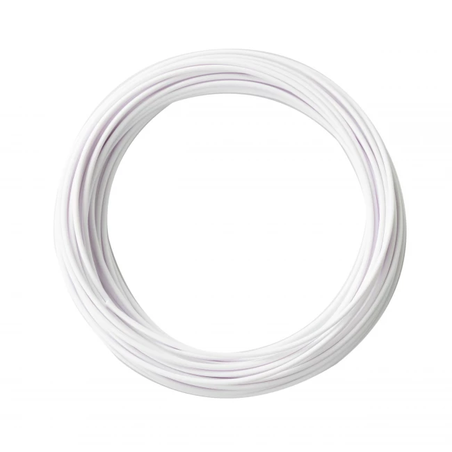 Filament PLA - 1,75 mm - 10 mètres - Blanc