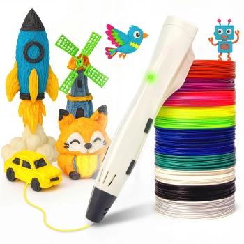3D Pen Starter Kit - White