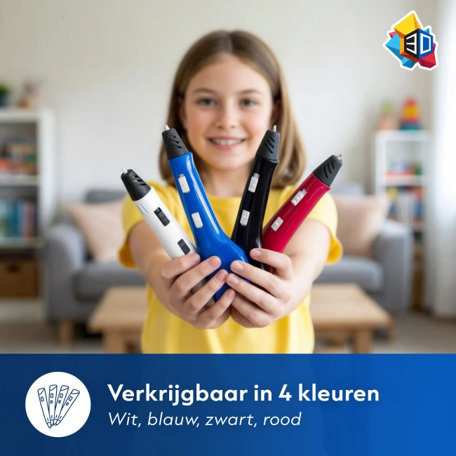 3D-Pen Starterspakket - Zwart