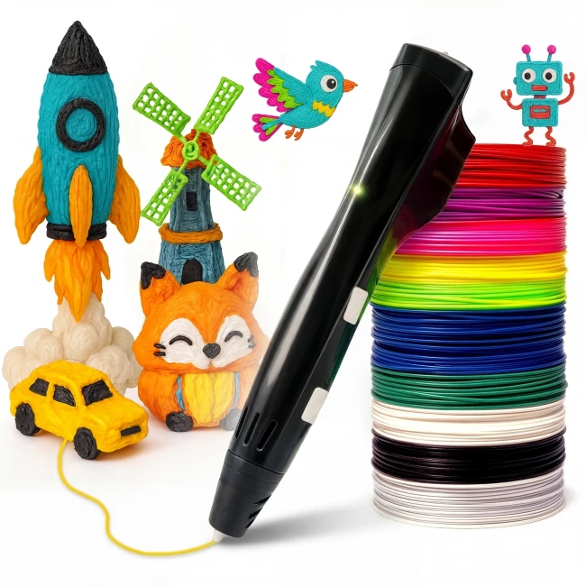 3D-Pen Starterspakket - Zwart