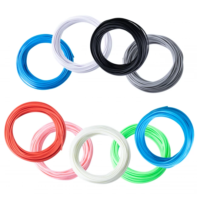 PLA Filament Pakket - 9 kleuren - 1,75mm - 9 x 10 meter