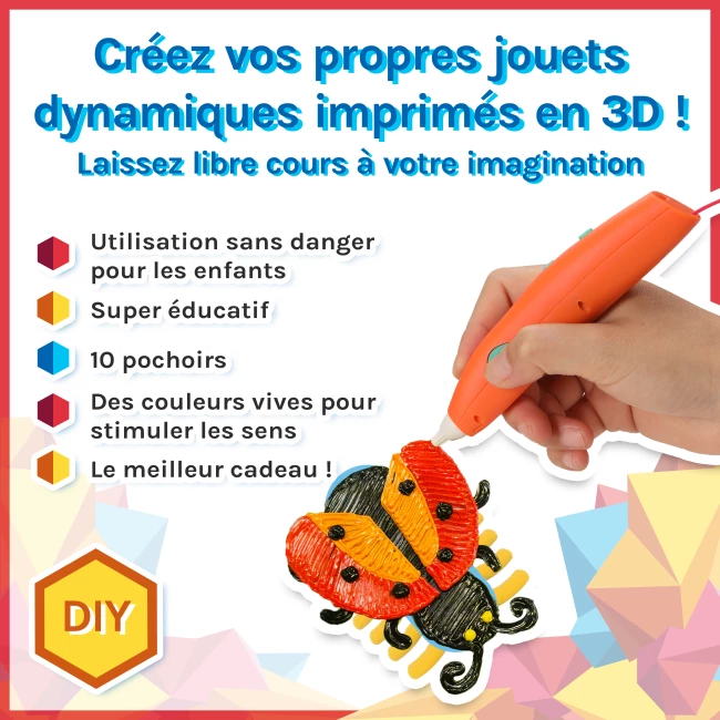 DIY Impression 3D - Jouets dynamiques - Animaux Courants