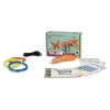 Kids 3D-Pen Starter Kit - Orange - Combodeal with 2x DIY 3D Print Moving Toys - 18