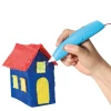Kids 3D-Pen Starterkit - Blauw - Combideal met 2x DIY 3D Print Bewegend Speelgoed - 7