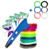 3D Stift Anfängerpaket - Blau – Kombiangebot mit Filamentpaket – 6 Farben - 1