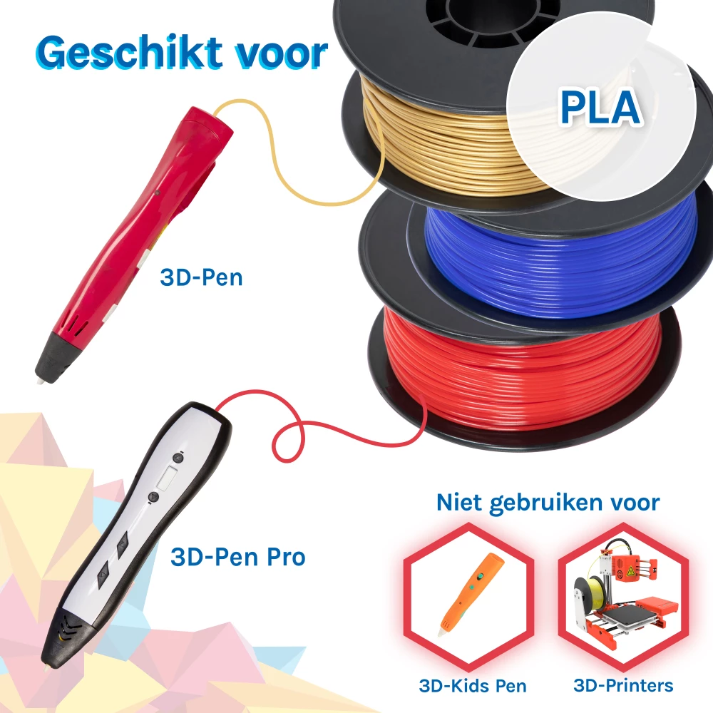 PLA Filament 1,75mm – 250 gram - Zwart